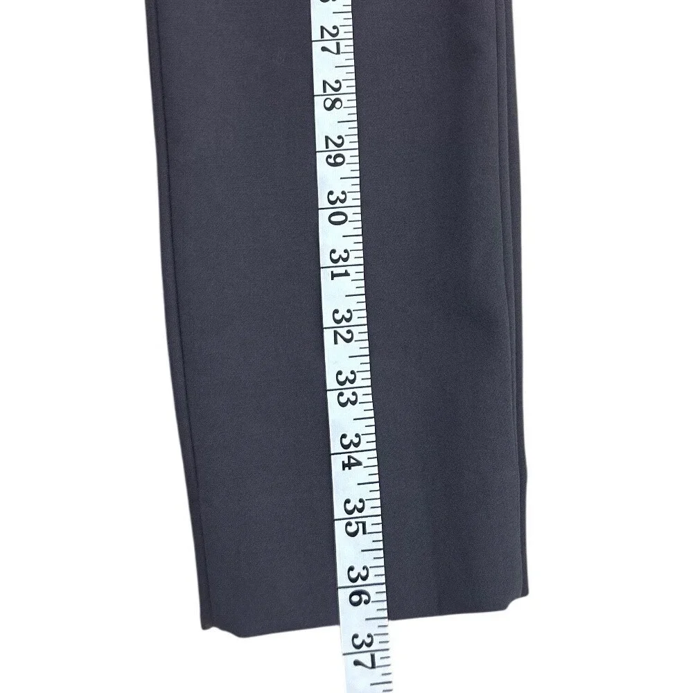 J.Crew High-Rise Cameron Slim Pant Charcoal Gray 4P Petite Professional Trousers